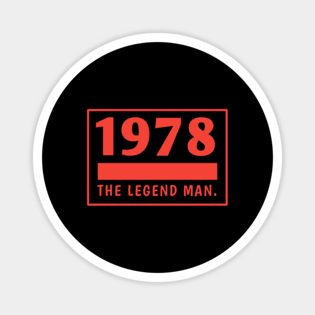 1978 birthday Magnet by BlackMeme94