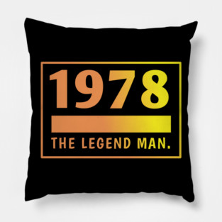 1978 birthday Pillow