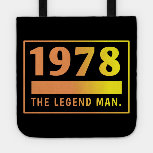 1978 birthday Tote by BlackMeme94