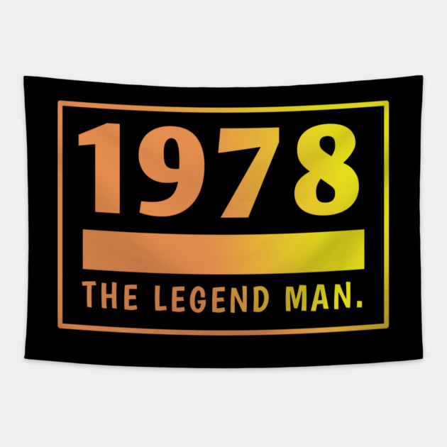 1978 birthday Tapestry by BlackMeme94