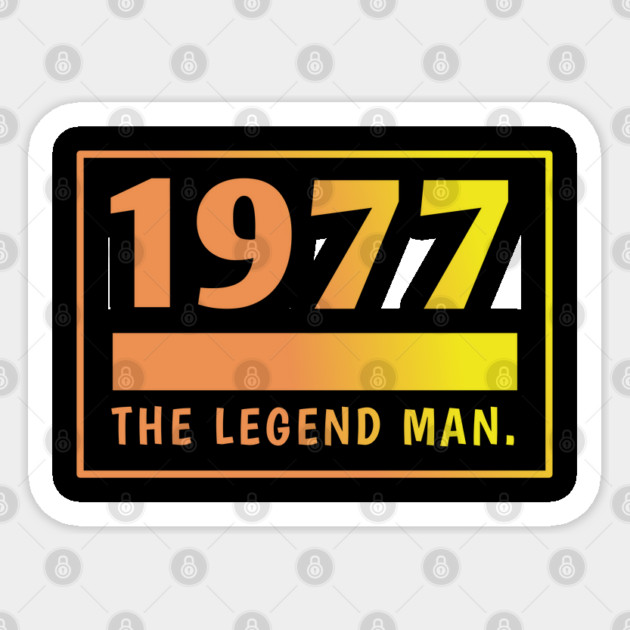 1977 birthday Sticker by BlackMeme94