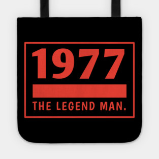 1977 birthday Tote