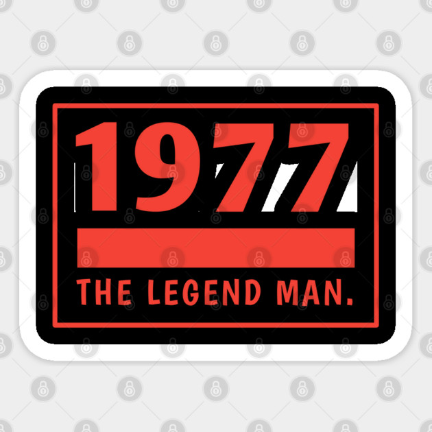 1977 birthday Sticker by BlackMeme94