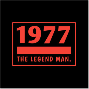 1977 birthday Posters and Art