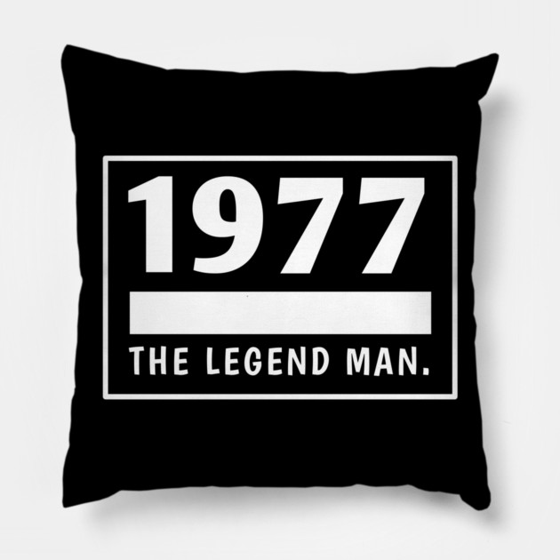 1977 birthday Pillow by BlackMeme94