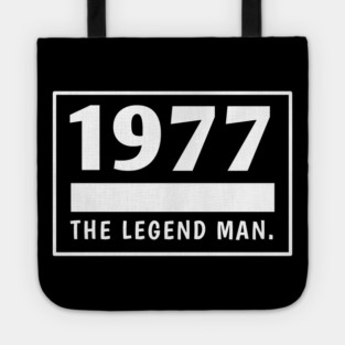 1977 birthday Tote