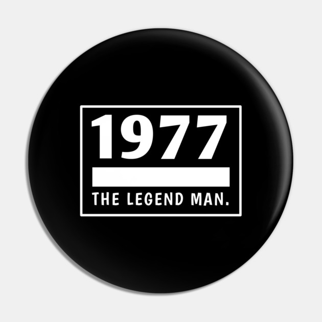 1977 birthday Pin by BlackMeme94