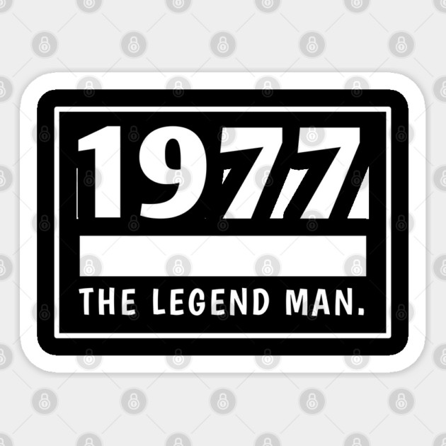1977 birthday Sticker by BlackMeme94