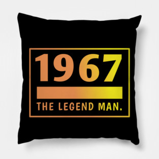 1967 birthday Pillow