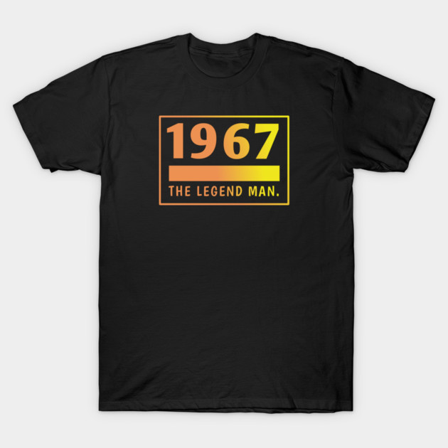 1967 birthday T-Shirt by BlackMeme94