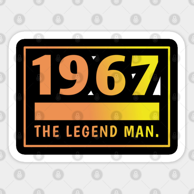 1967 birthday Sticker by BlackMeme94