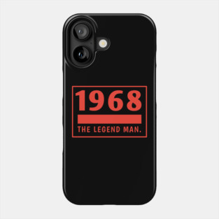 1968 birthday Phone Case