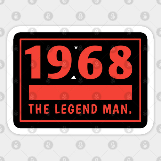 1968 birthday Sticker by BlackMeme94