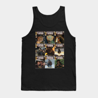 The Last of Us Comic Covers Collage Tank Top