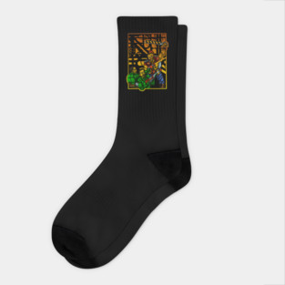 Another Day in the Hive - Colorized Socks