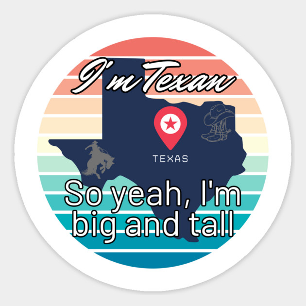I'm Texan v2 Magnet by WarFX Designs