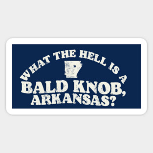 What is a Bald Knob? Sticker
