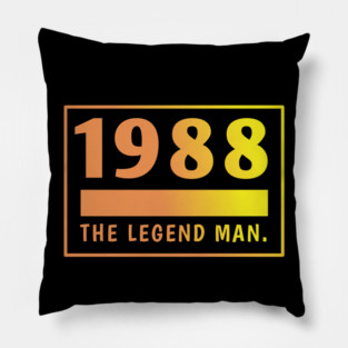 1988 birthday Pillow