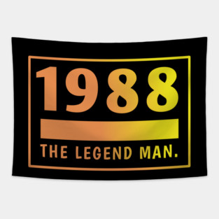 1988 birthday Tapestry