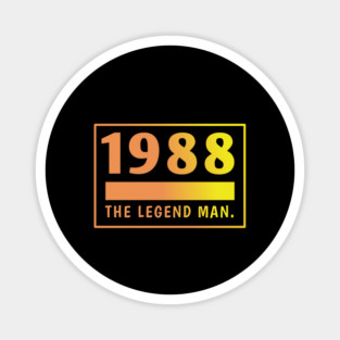 1988 birthday Magnet
