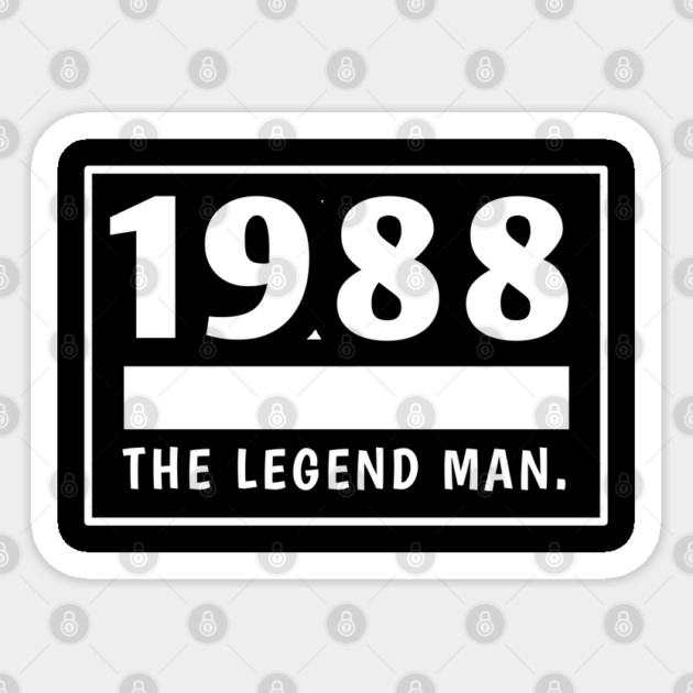1988 birthday Sticker by BlackMeme94