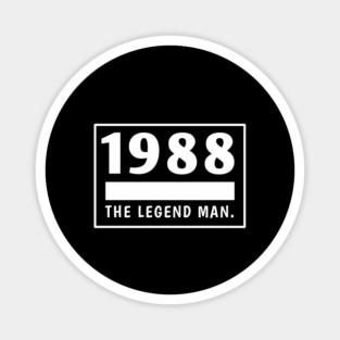 1988 birthday Magnet