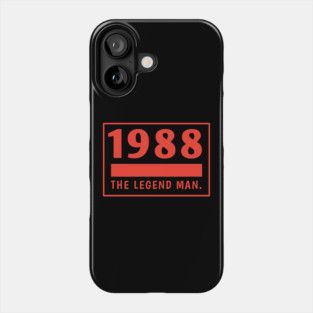 1988 birthday Phone Case