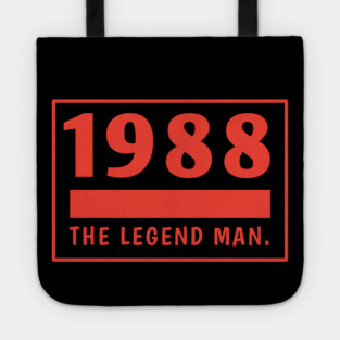1988 birthday Tote