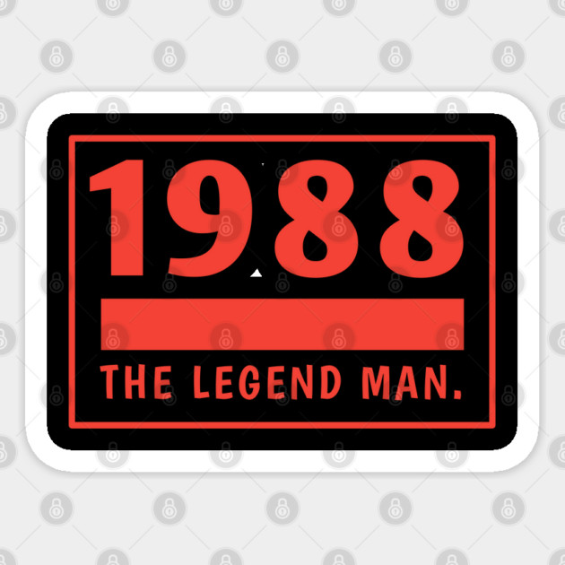 1988 birthday Sticker by BlackMeme94