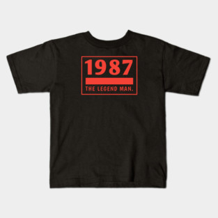1987 birthday Kids T-Shirt