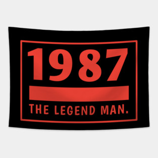 1987 birthday Tapestry