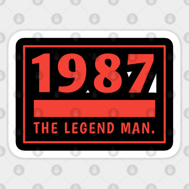 1987 birthday Sticker by BlackMeme94