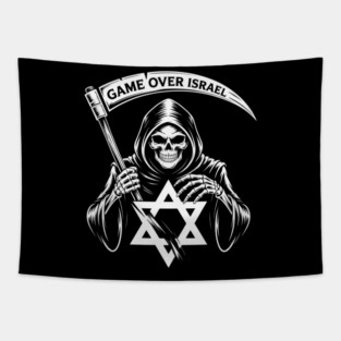 Game-Over-Israel Tapestry
