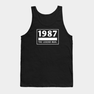 1987 birthday Tank Top