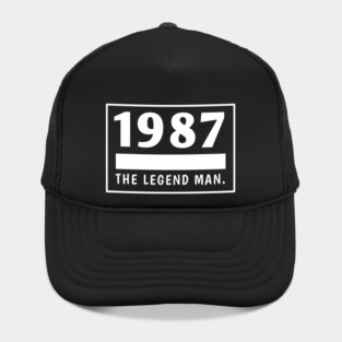 1987 birthday Hat