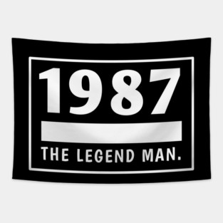 1987 birthday Tapestry