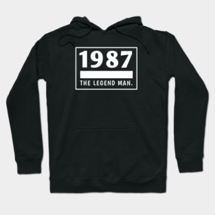 1987 birthday Hoodie