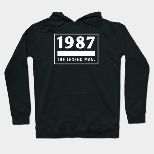 1987 birthday Hoodie by BlackMeme94