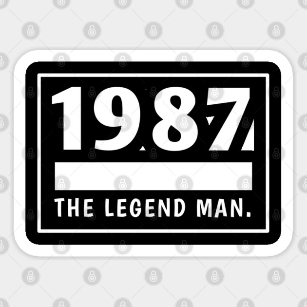 1987 birthday Sticker by BlackMeme94