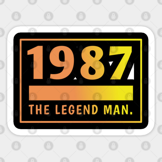 1987 birthday Sticker by BlackMeme94