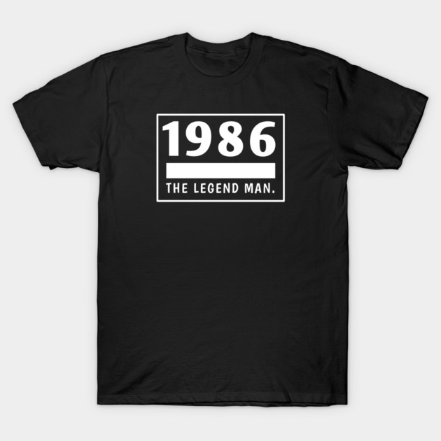 1886 birthday T-Shirt by BlackMeme94