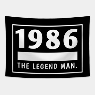 1886 birthday Tapestry