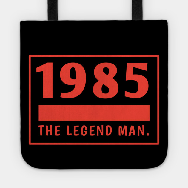 1985 birthday Tote by BlackMeme94