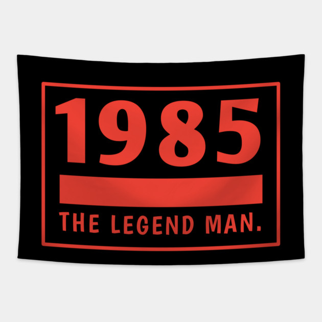 1985 birthday Tapestry by BlackMeme94