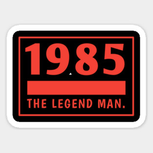 1985 birthday Sticker