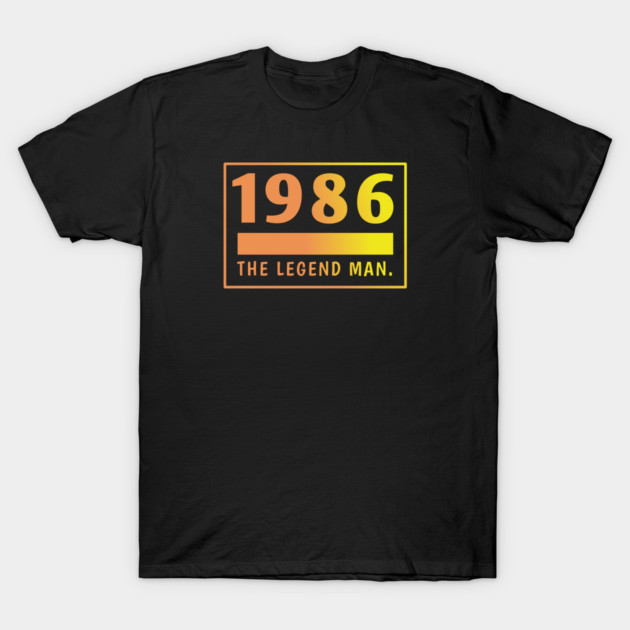 1886 birthday T-Shirt by BlackMeme94