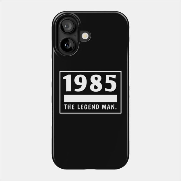 1985 birthday Phone Case by BlackMeme94