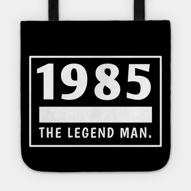 1985 birthday Tote by BlackMeme94