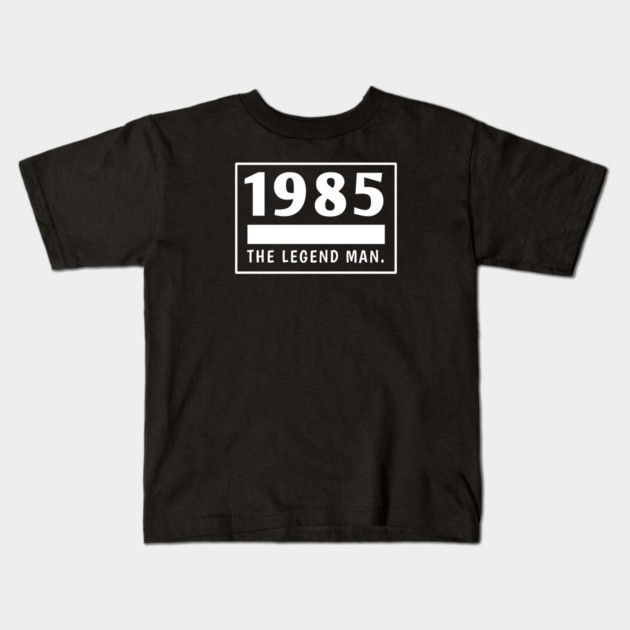 1985 birthday Kids T-Shirt by BlackMeme94