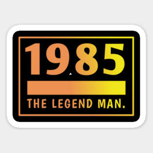1985 birthday Sticker